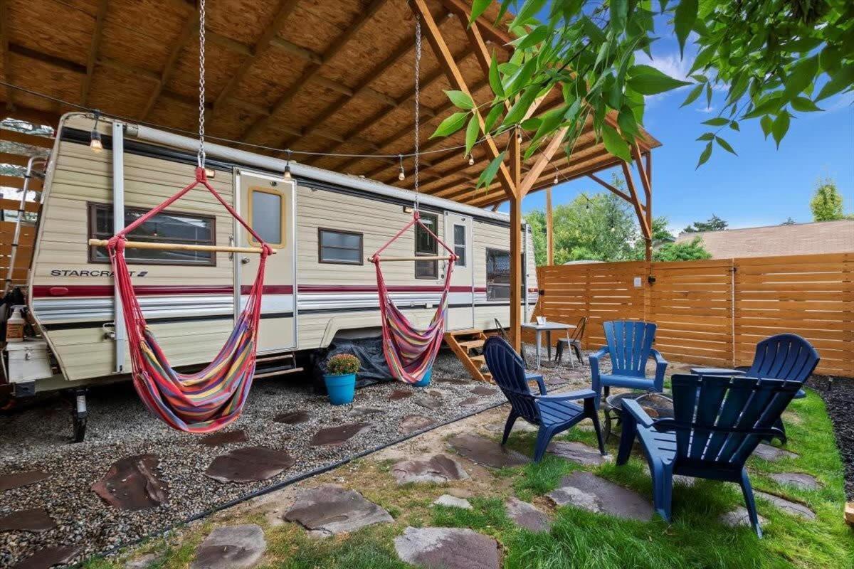 #Stayinmydistrict Twin Falls Backyard Glamper Exteriér fotografie